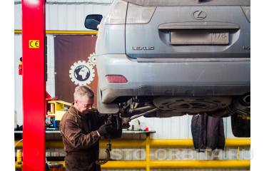 Особенности ремонта Lexus RX XU30 на СТО Орбита