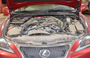 ТО Лексус IS 250 (подробные фото)