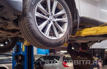 Плановое обслуживание Лексус RX 450H (подробные фото)