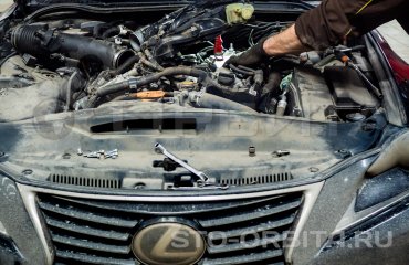 Плановое техобслуживание Лексус IS (подробные фото)