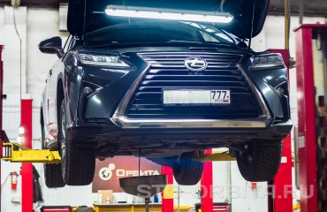 Плановое обслуживание Лексус RX200 (подробные фото)