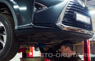 Плановое обслуживание Лексус RX200 (подробные фото)