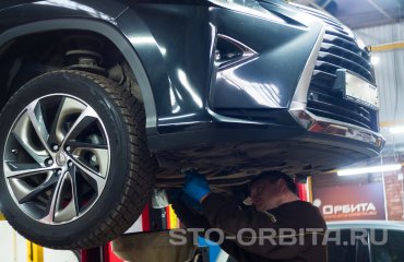 Плановое обслуживание Лексус RX200 (подробные фото)