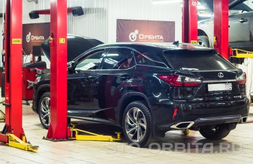 Плановое обслуживание Лексус RX200 (подробные фото)