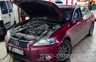 Осмотр Лексус GS250 (подробные фото)