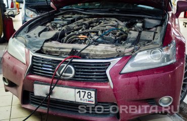 Осмотр Лексус GS250 (подробные фото)