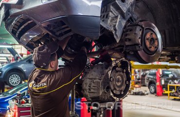 Замена заднего сальника коленвала Лексус RX 270 (подробные фото)