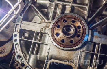 Замена заднего сальника коленвала Лексус RX 270 (подробные фото)